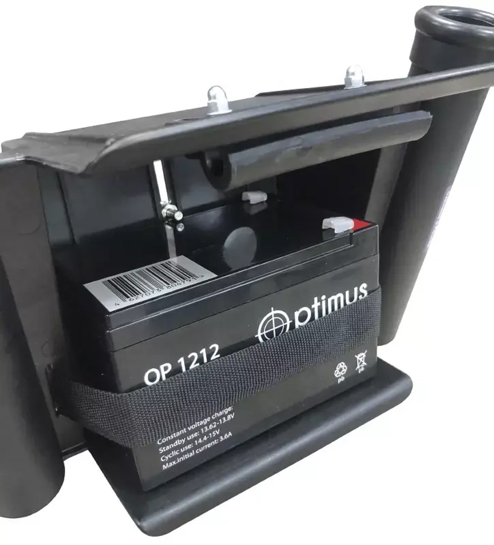 Подставка под эхолот с удочкодержателями (передвижная, на ликтрос)