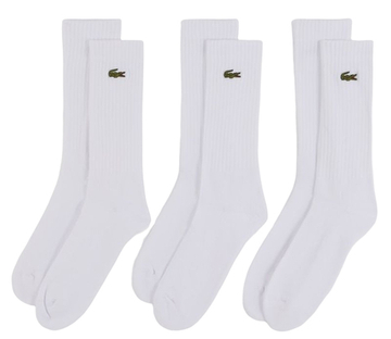 Теннисные носки Lacoste Sport High Cut Socks 3P - белый