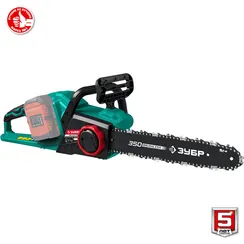 Аккумуляторная цепная пила ЗУБР ПЦЛ-3635 (без АКБ и ЗУ)