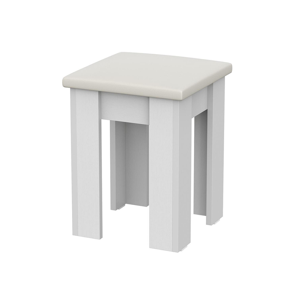 Табурет №1 / Белый