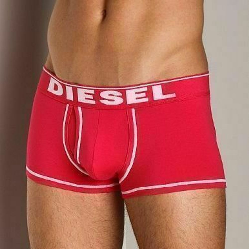 Мужские трусы боксеры красные Diesel Fresh and Bright Divine Boxer Red DIS0150