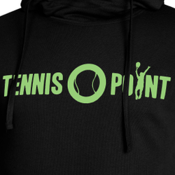 Мужская кофта теннисная Tennis-Point Basic Hoody Men - Black, Neon Green