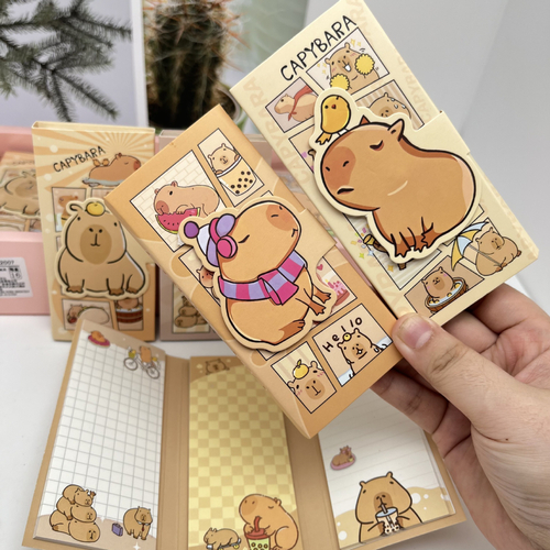 Набор стикеров для заметок "Baby Capybara"