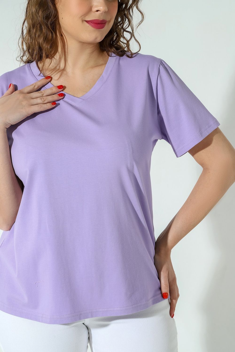 Футболка Базис-5 Виотекс СИРЕНЕВЫЙ