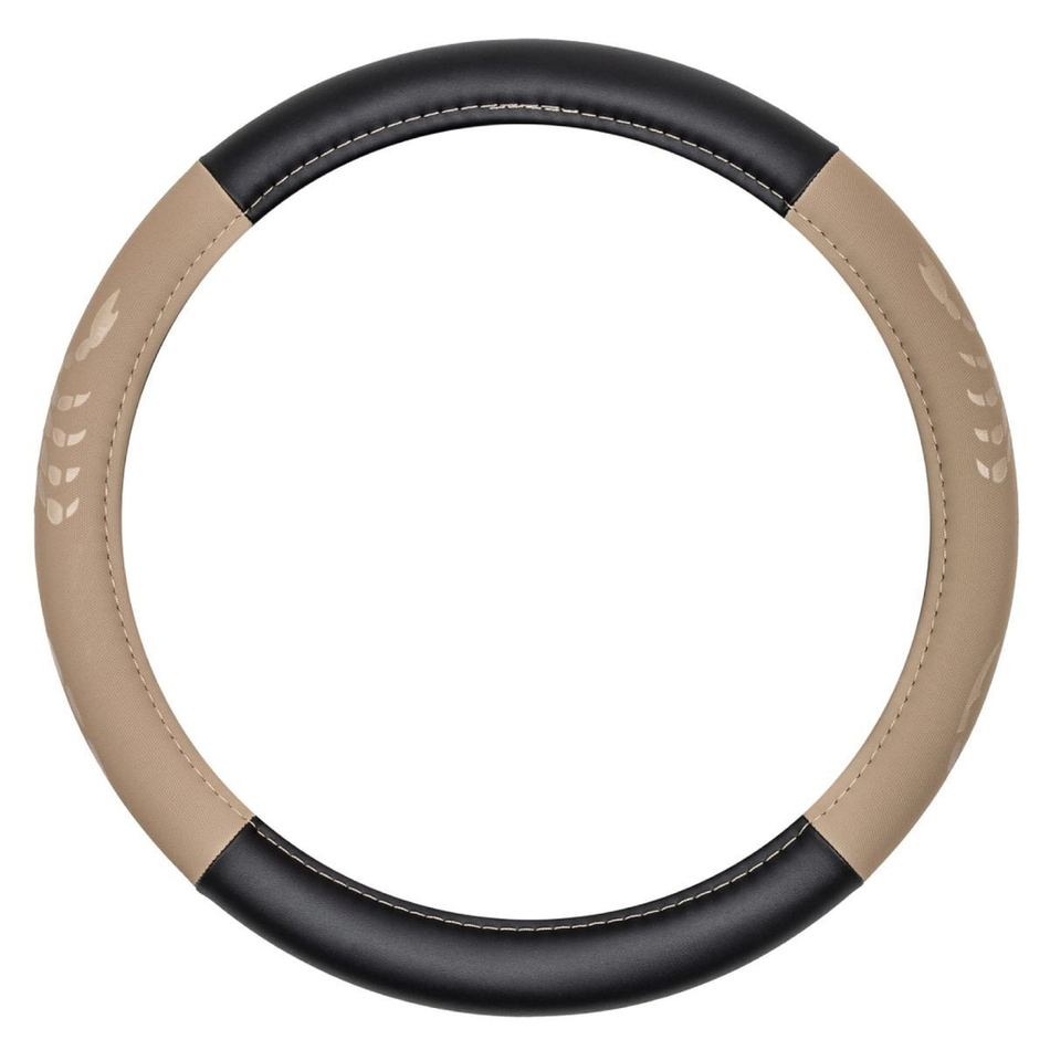 Оплетка на руль Black+Beige DSV, R99301, чер-беж