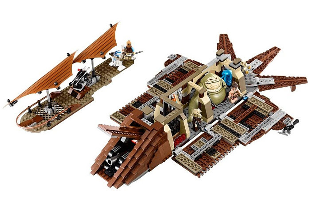 LEGO Star Wars: Пустынный корабль Джаббы 75020 — Jabba's Sail Barge — Звёздные войны Стар Ворз