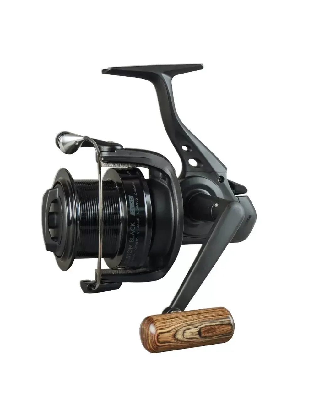 Катушка безынерционная Custom Black 60 + доп.шпуля