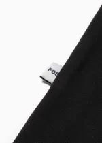 Футболка FOS Love Message плотная мужская черная