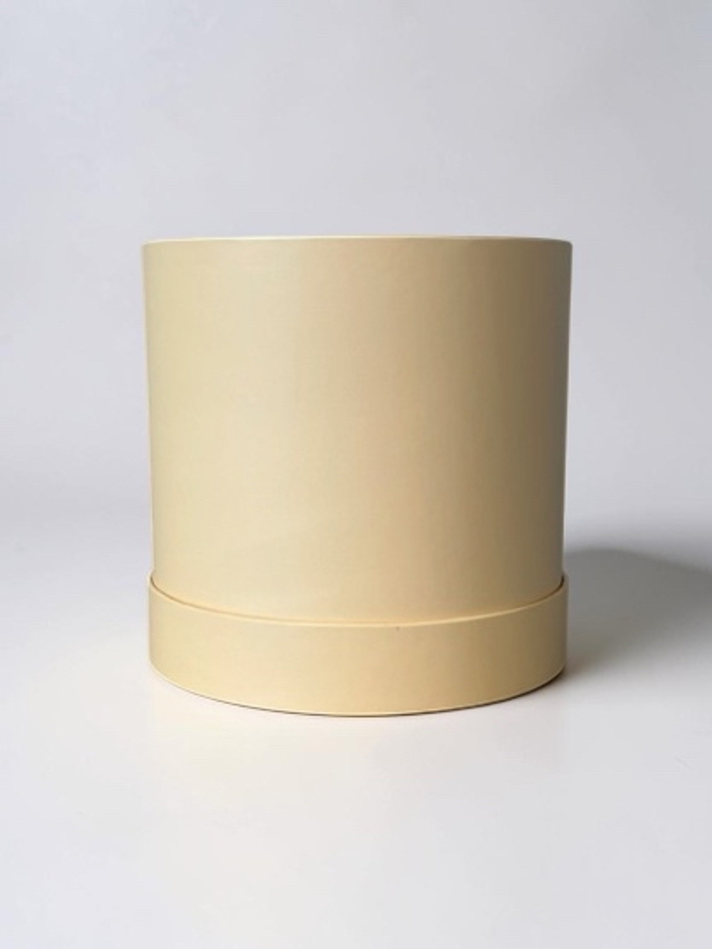 Плотная шляпная коробка фальш-крышка .Цвет; Персиковый.