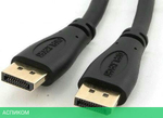 Кабель Cablexpert CC-DP2-10 DisplayPort v1.2 20M/20M 3м черный экран пакет