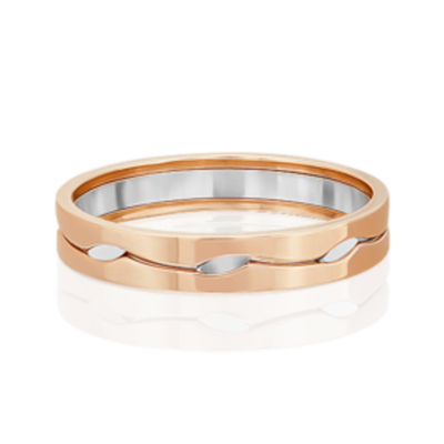 Обручальное кольцо из комбинированного золота 01-5685-00-000-1111