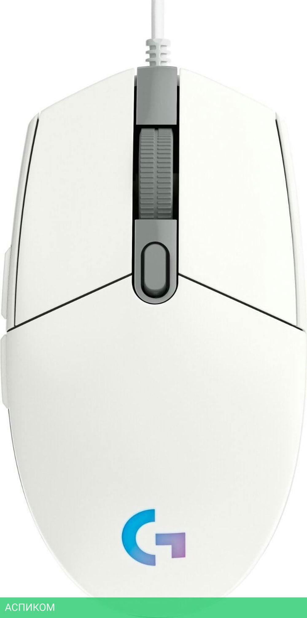 Мышь Logitech G102 LightSync белый (910-005809)