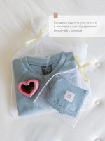 Сет из 2х нагрудников Mjölk Mini Blue Leopard/Рифы