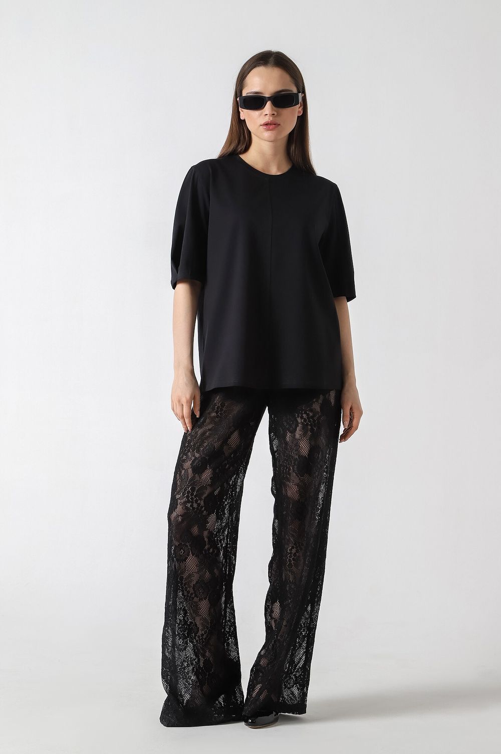 Фуфайка (футболка) женская Гретта-2 Виотекс ЧЁРНЫЙ