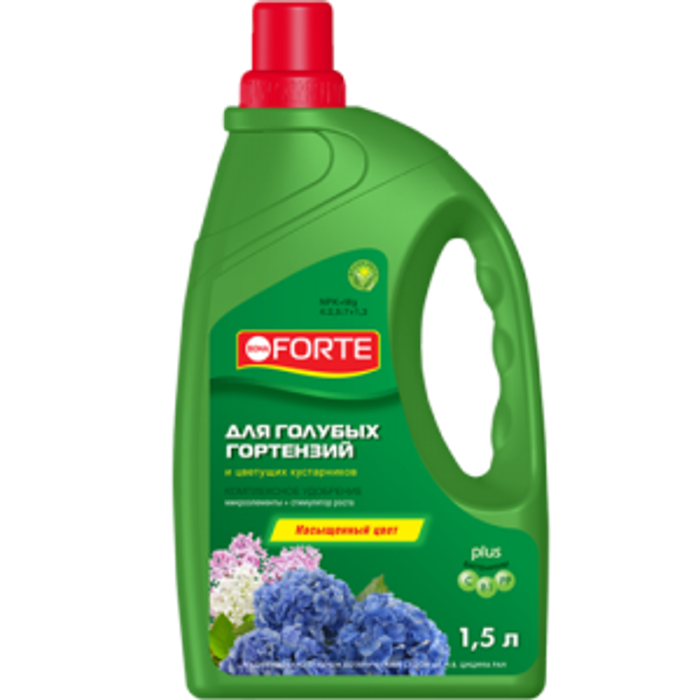 Удобрение BONA FORTE д/голубых гортензий 1,5л