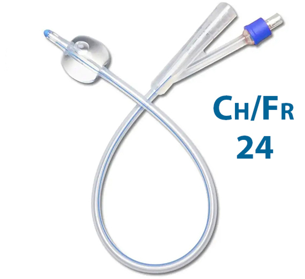 Катетер  Фолея силиконовый 2-х ходовый  Alba Healthcare