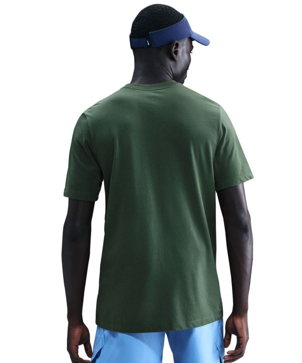 Мужская теннисная футболка Nike Court Dri-Fit - green