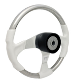 Рулевое колесо "Matrix", белый обод. (10016474)