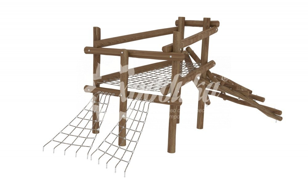 Игровой комплекс HARDWOOD «Логс-2»