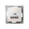 Розетка USB AtlasDesign тип A+A 5В 1х2.1А 2х1.05А механизм жемчуж. SE ATN000433