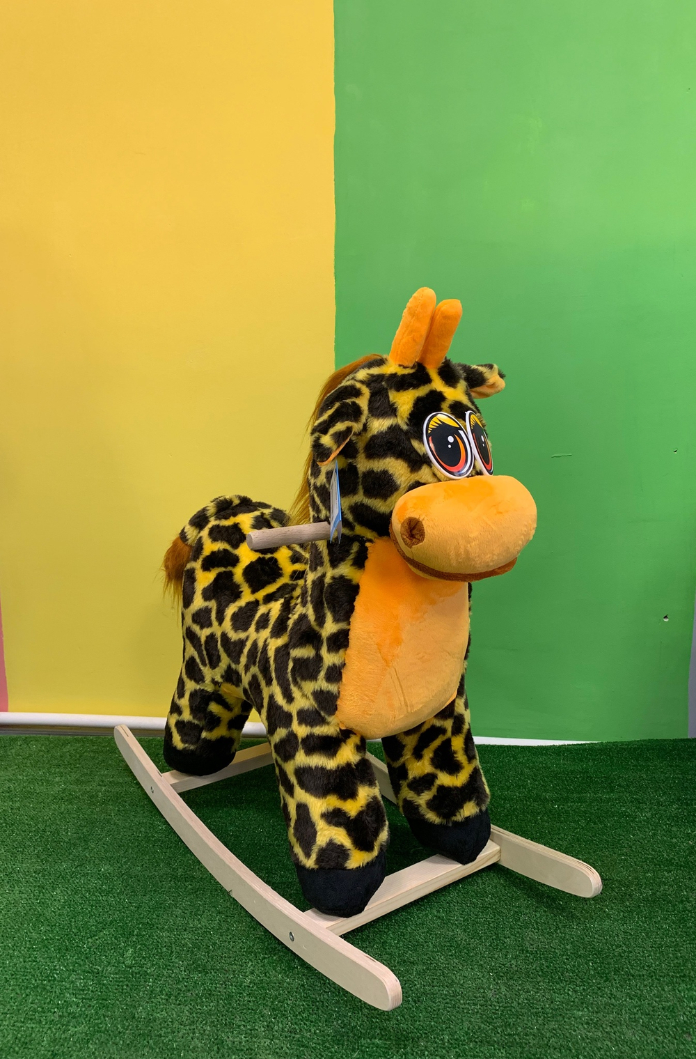 Качалка мягкая Тутси "Жираф", 283-2008