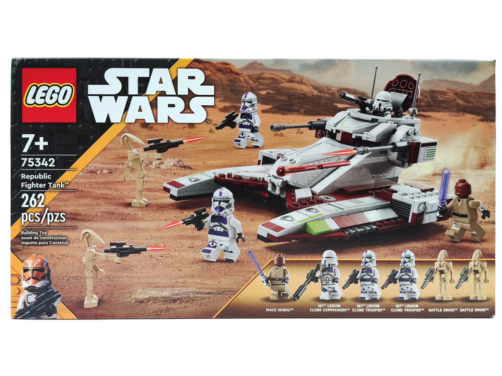 Конструктор LEGO Star Wars 75342  Республиканский Боевой Танк