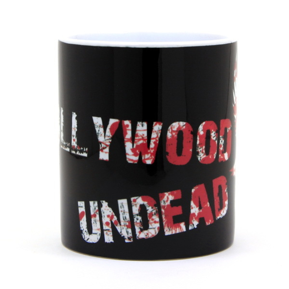 Кружка Hollywood Undead надпись (539)