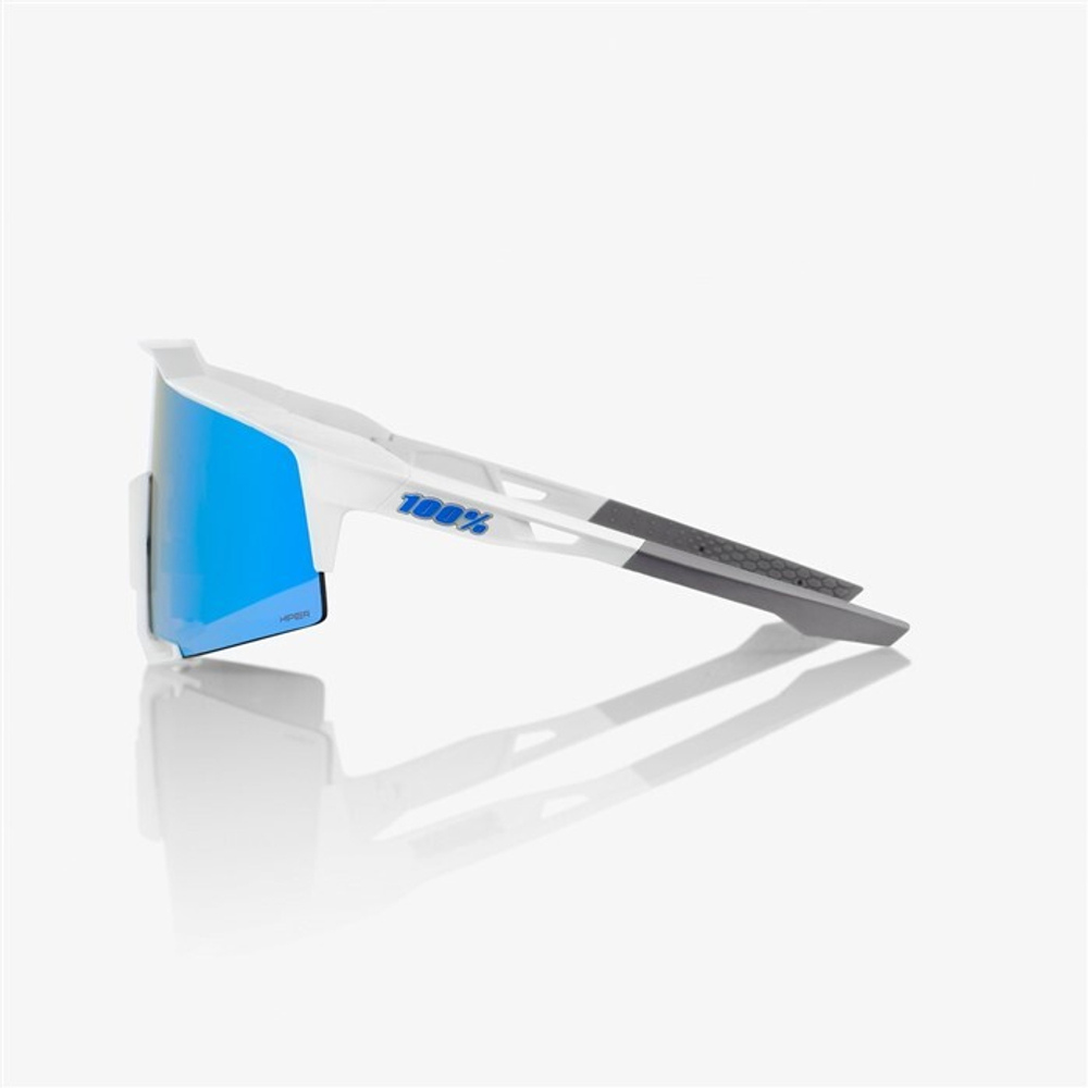 Очки спортивные 100% Speedcraft Matte White / HIPER Blue Multilayer Mirror Lens (61001-407-01)