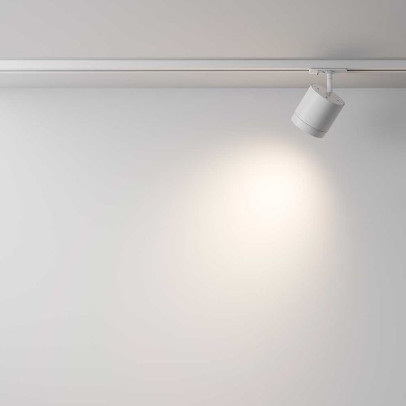 Трековый светильник Maytoni Technical Single phase track system Unity Polar TR088-1-GX53-W