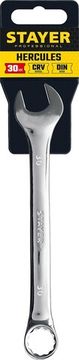 STAYER HERCULES, 30 мм, комбинированный гаечный ключ, Professional (27081-30)