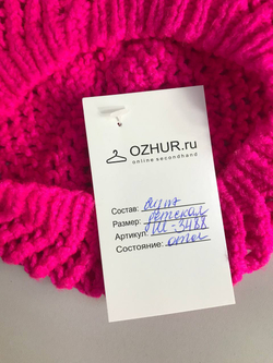 Шапочка тонкой вязки детская