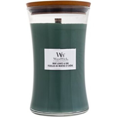 WoodWick Mint Leaves & Oak Vase Scented candle 275.0g