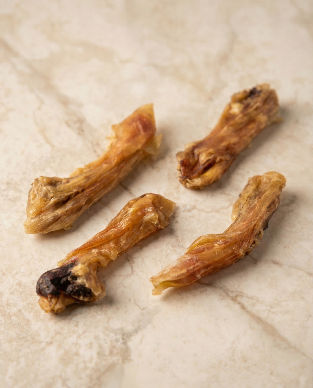 Ахиллово сухожилие говяжье 14-16см сушёное для собак