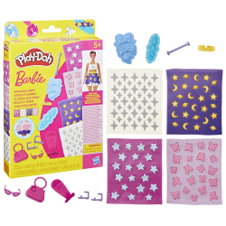 Play-Doh - Пластилин BARBIE Блеск и драгоценности Дополнительный набор G1364