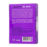 Белый клиторальный стимулятор 7,5см Штучки-дрючки Mr.Bear