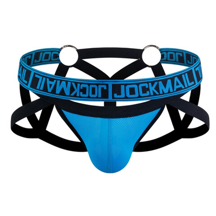 Мужские трусы джоки синие JOCKMAIL JM4031-9