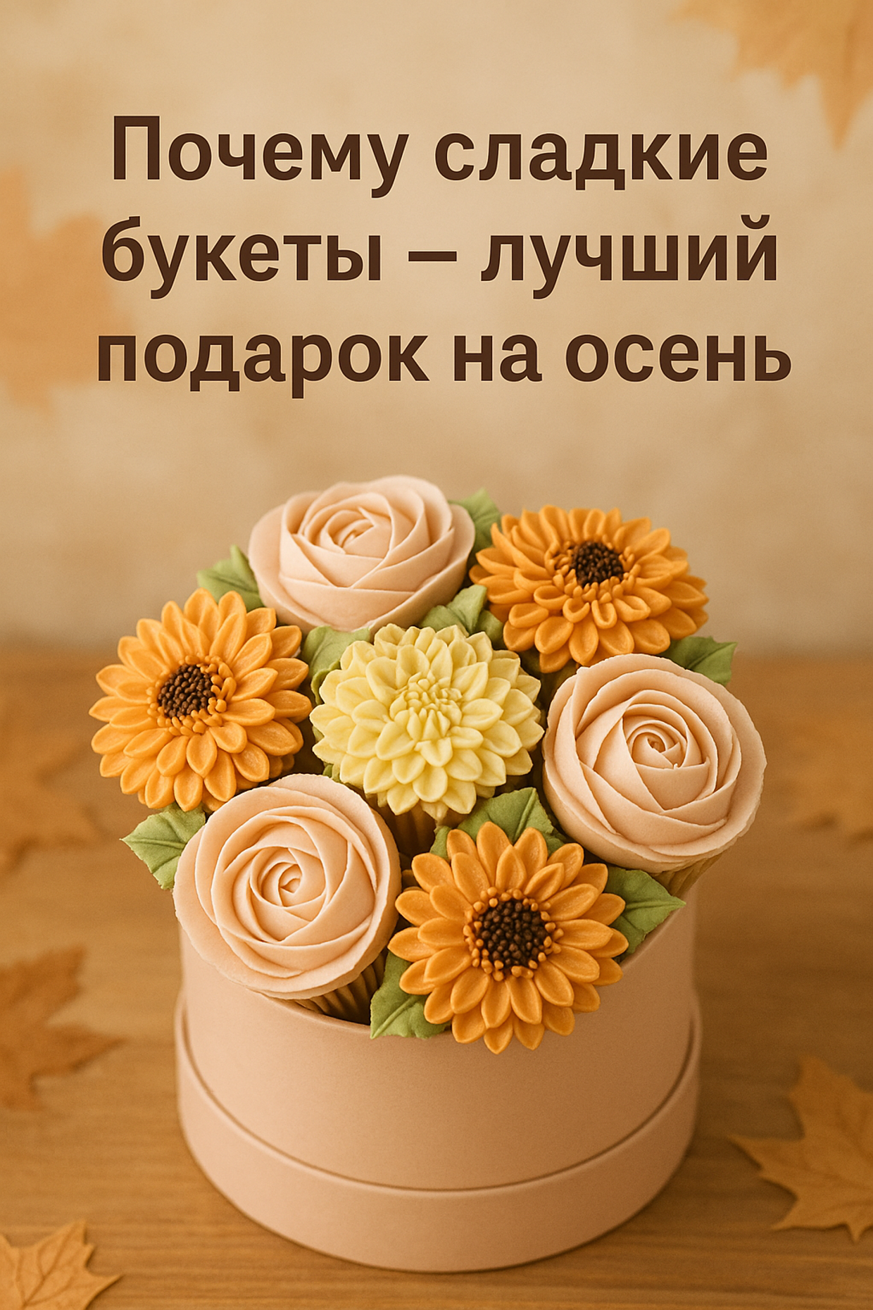Почему сладкие букеты — лучший подарок на осень