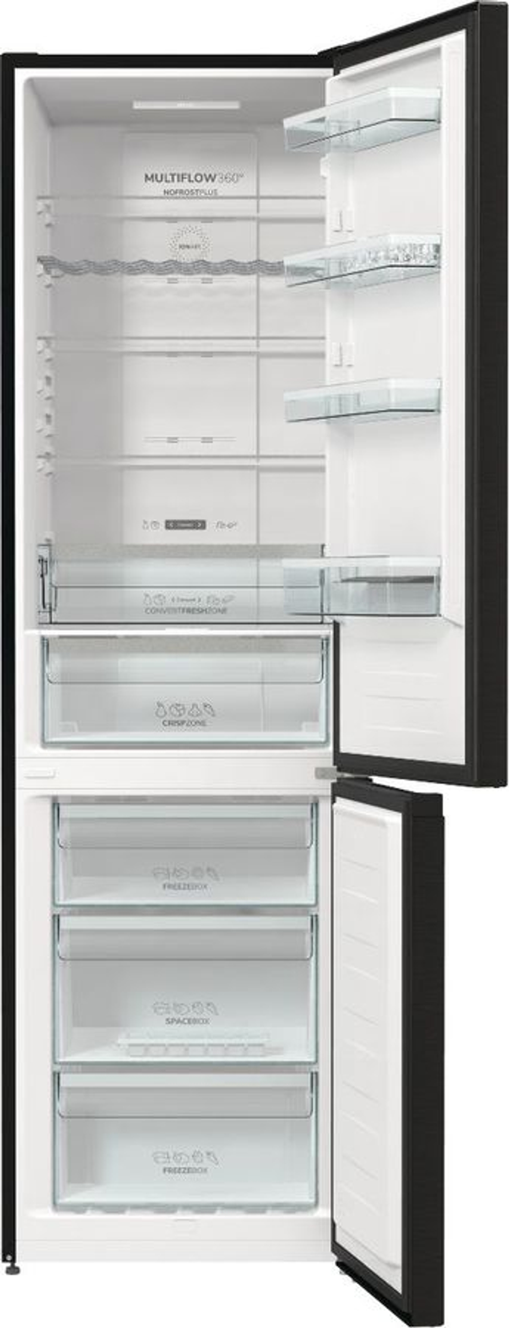Отдельностоящий двухкамерный холодильник Gorenje NRK620EABXL4