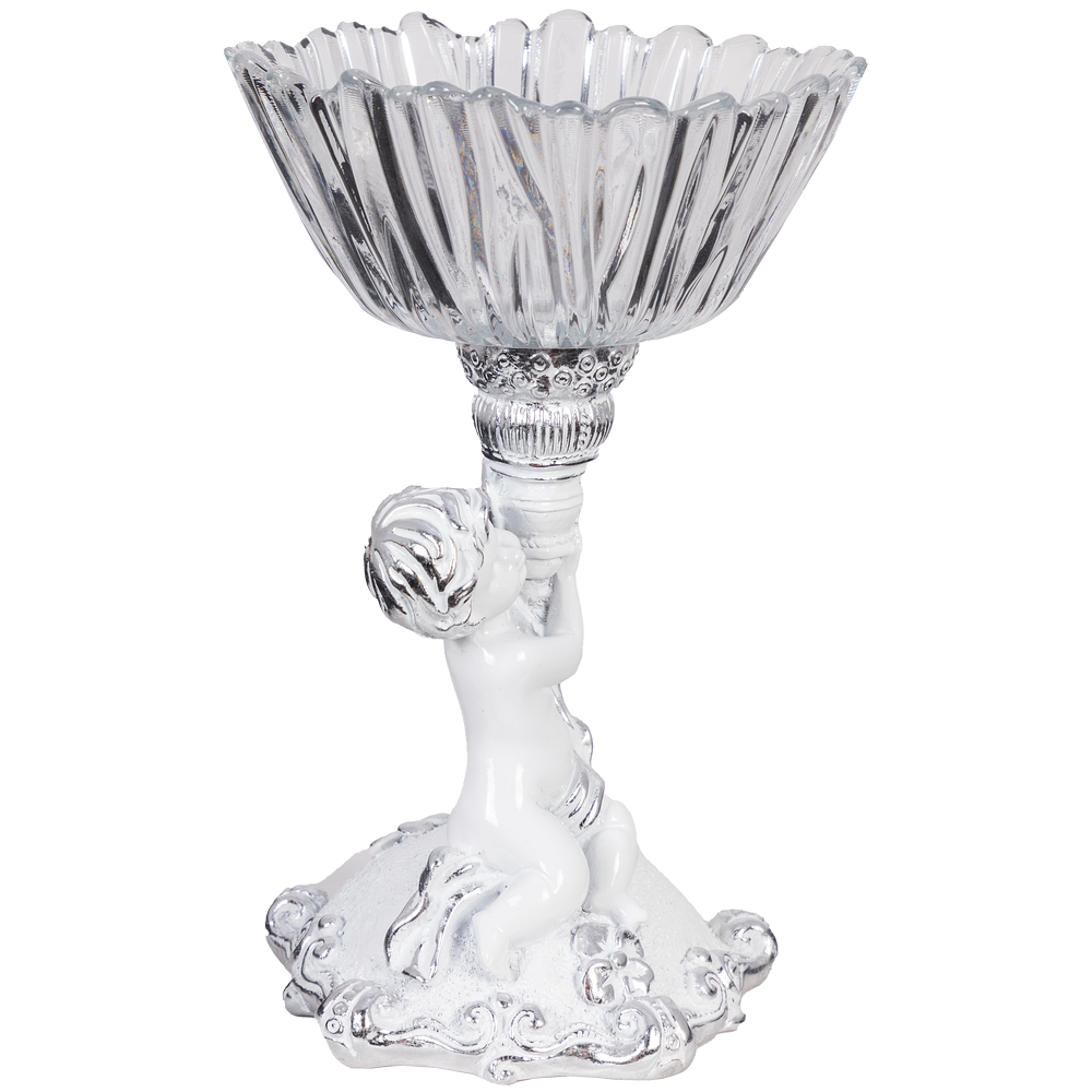 Фруктовница-конфетница Эдем Сильвер