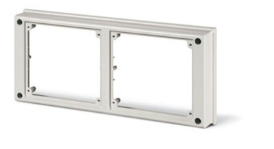 Крышка 150х328х45 на 2 поста с основанием 136х125 мм.