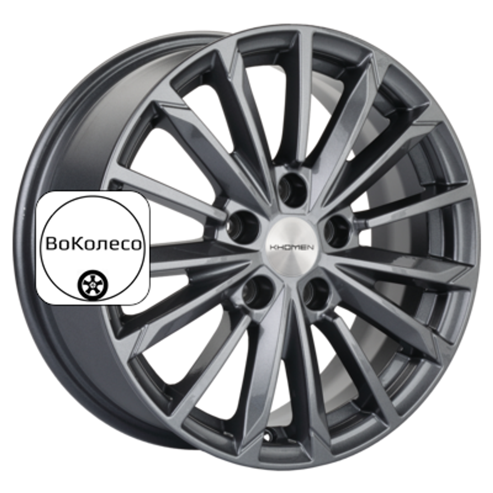 6,5x16/5x108 ET43 D65,1 KHW1611 (Evolute i-Pro) Gray Khomen Wheels