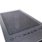 Корпус BaseTech eXtreme GFX-04, Без БП, ATX, чёрный, 4xRGB FAN, 2xUSB2, 1xUSB3, бок: закалённое стекло (BT-GFX-04-TG-4F-RGB)