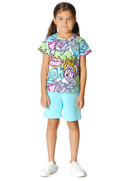 Футболка трикотажная для девочки 9-12 лет Милашка Сьюзи