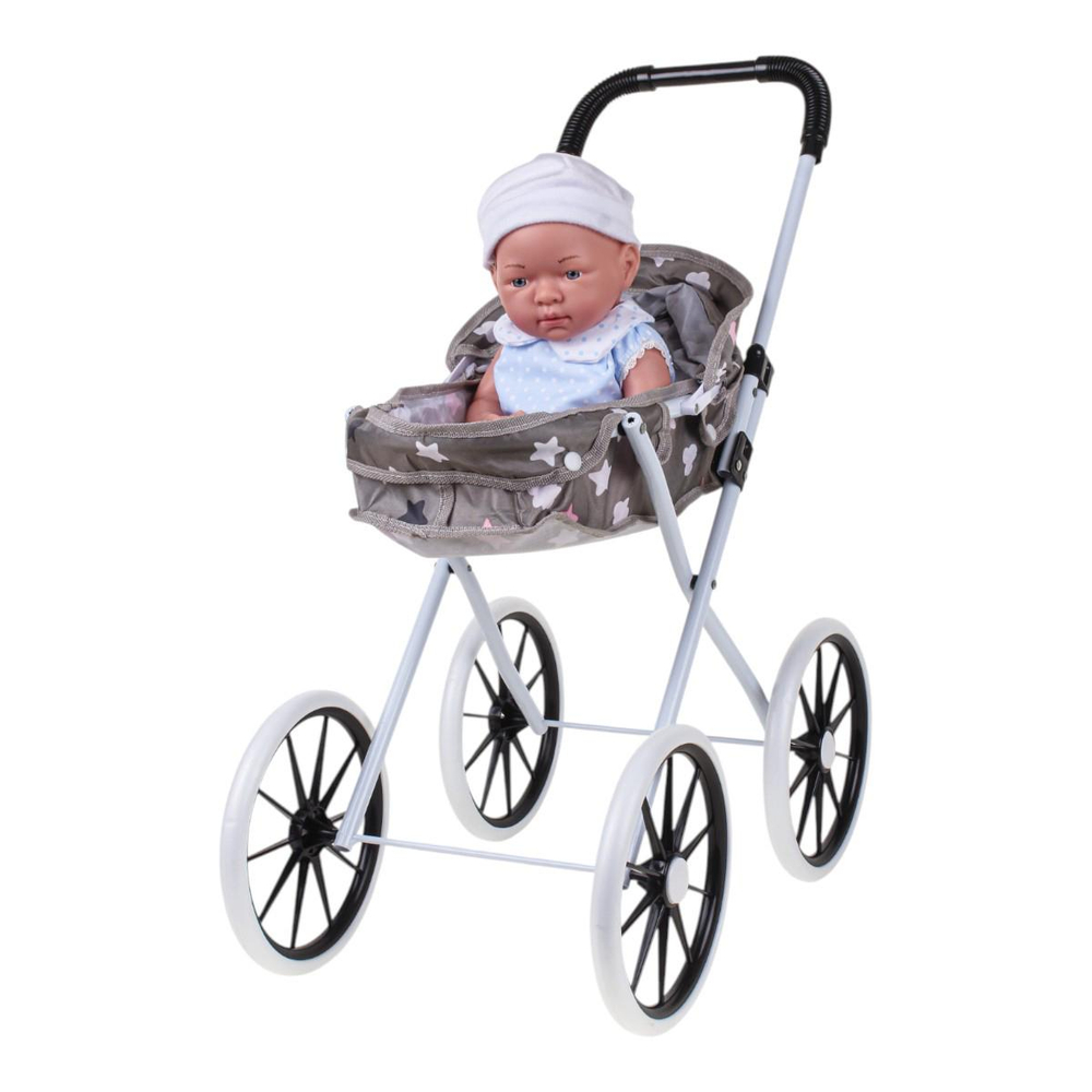 Коляска для куклы лежачая, пакет Z918-11