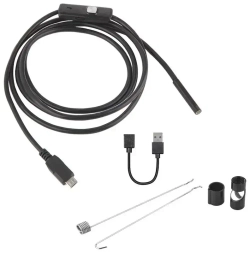 Видеоэндоскоп для смартфона, microUSB, USB 1 метр