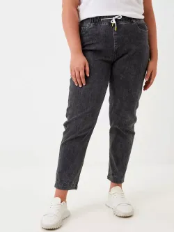 Джинсы на резинке больших размеров