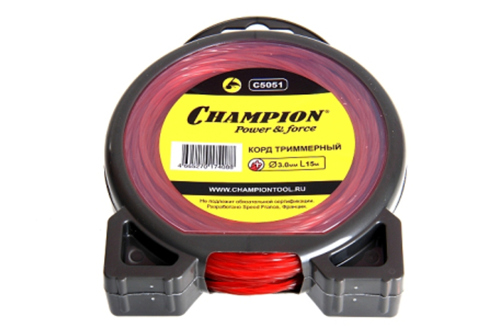 Леска CHAMPION Spiral Pro 3,0*15 м (витая)   C5051