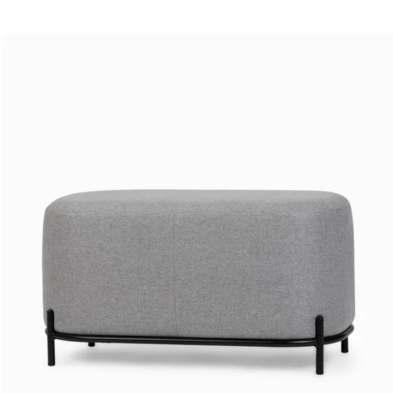 Пуф Pawai 80х45 см, серый