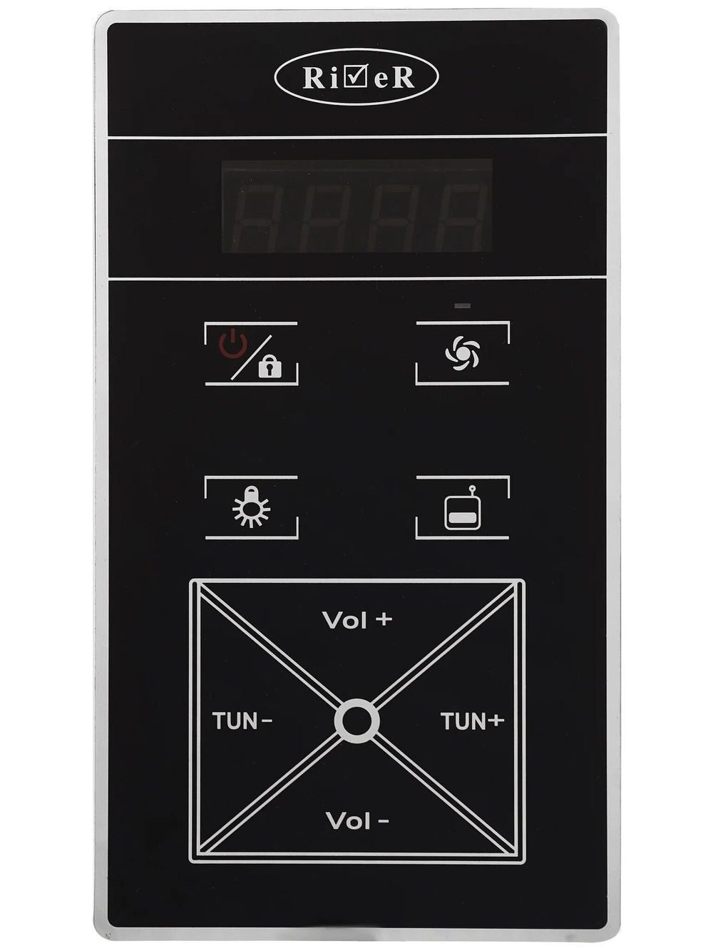 Душевая кабина RIVER  DUNAY XL 100/44 TH 100х100 см,  тонированное стекло, поддон высокий, крыша, увеличенная высота