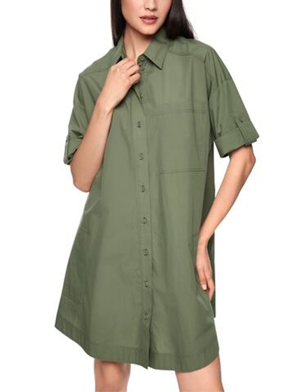 Marc Cain Платье - рубашка из хлопка свободного кроя